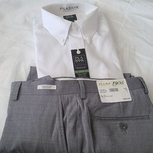 Jos A Bank 1905 Dress Pants and Traveler Shirt 🆕️